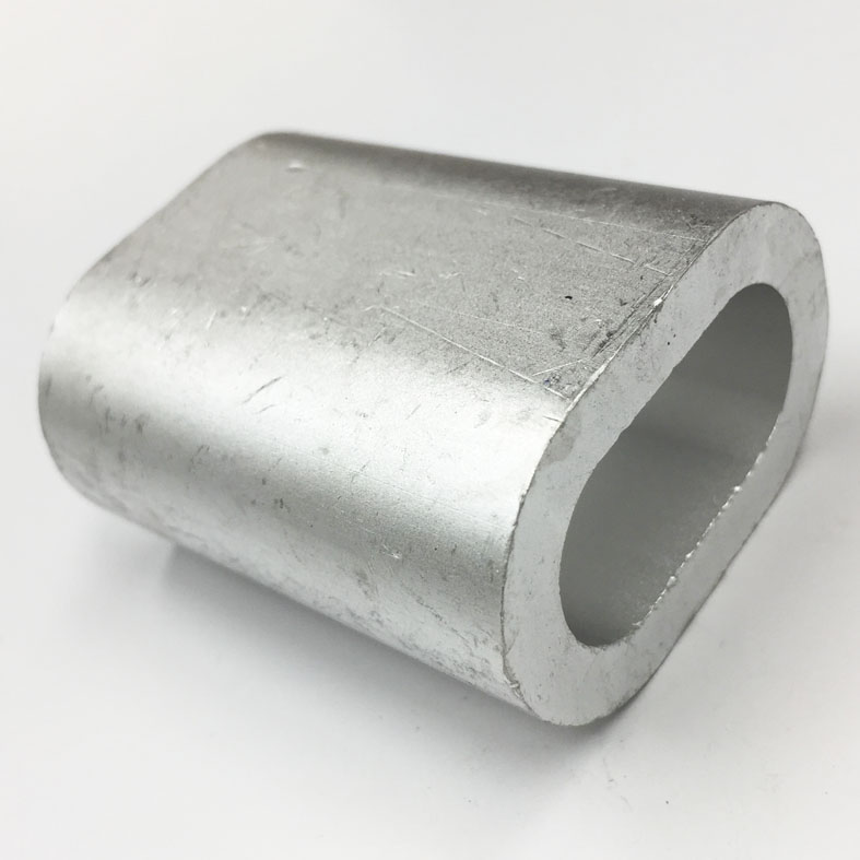 3/4 inch Aluminum Oval Swage Sleeve Wesco Industries