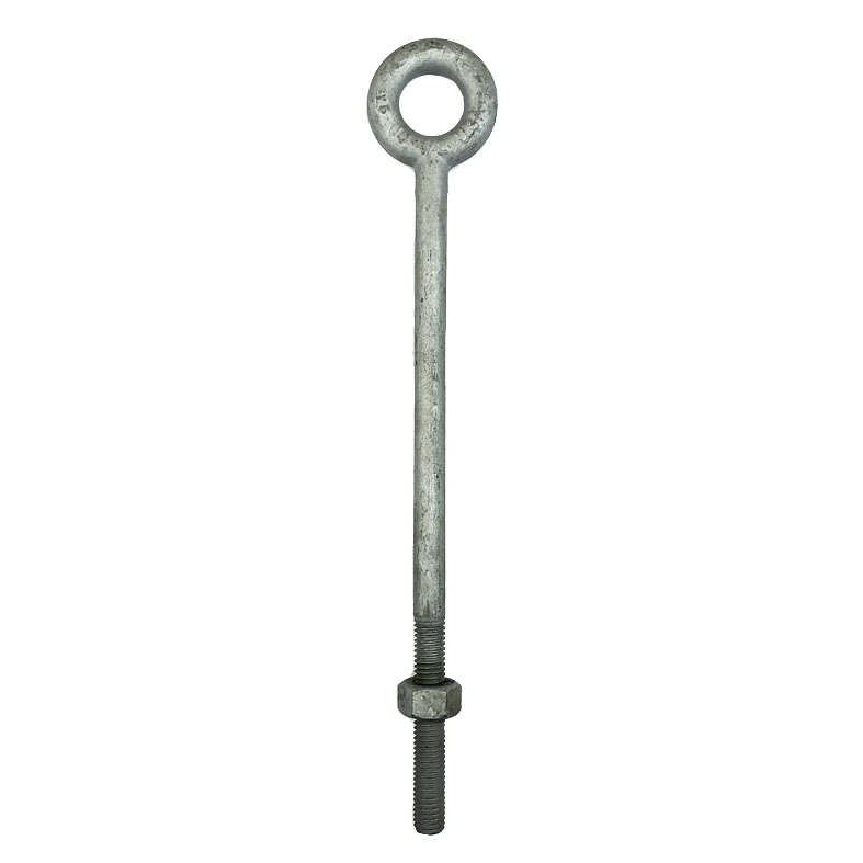 1/2x10 inch Campbell 436G Galvanized Regular Nut Eye Bolts Wesco