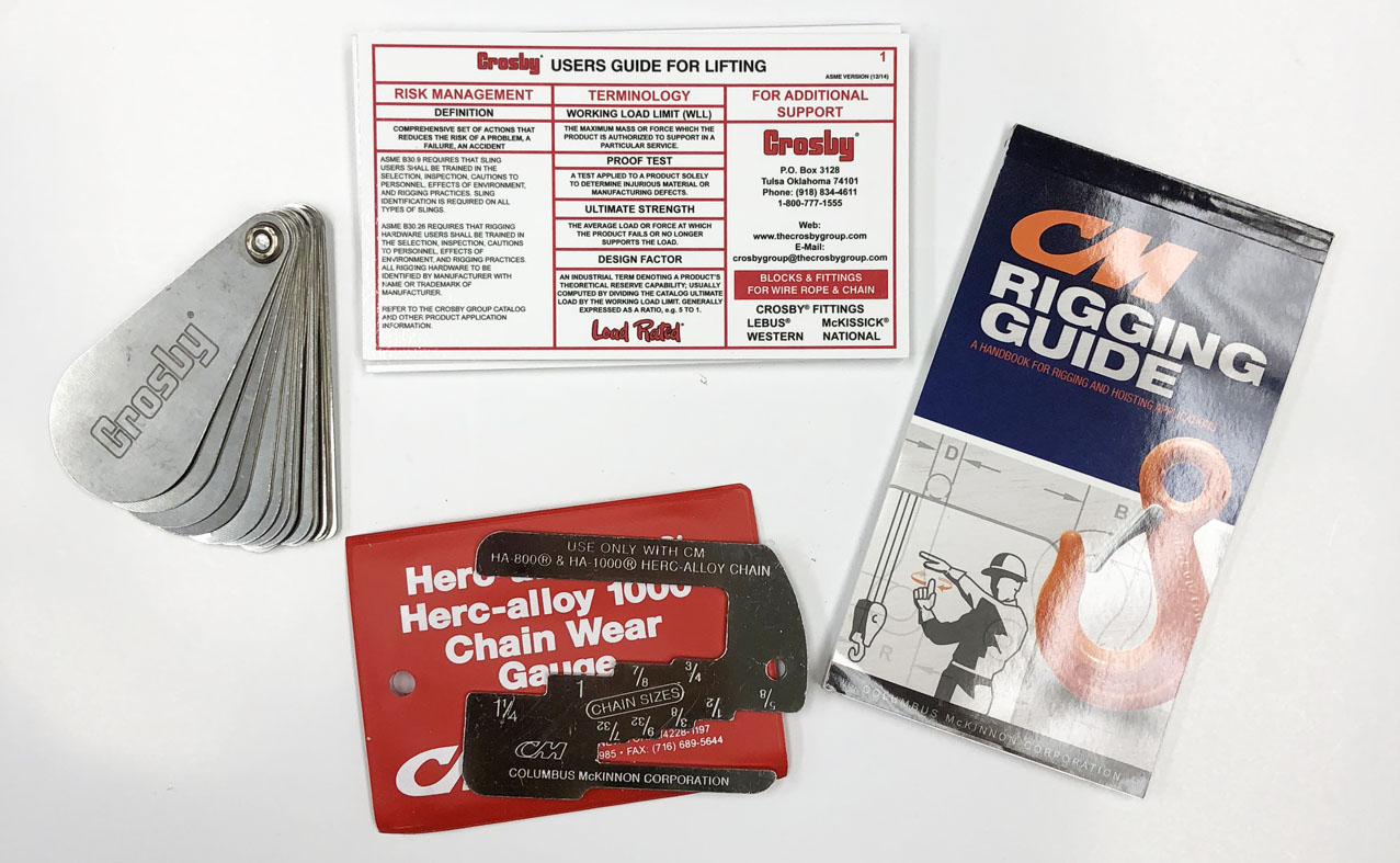 Rigging Literature & Gauges | Wesco Industries